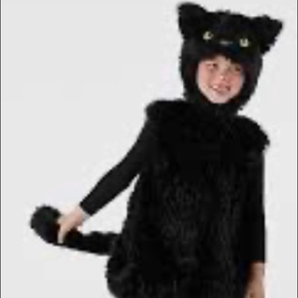 Pottery Barn Kids Black Cat Costume